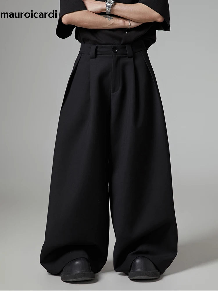 Spring Oversized Flowy Baggy Wide Leg Pants for Men