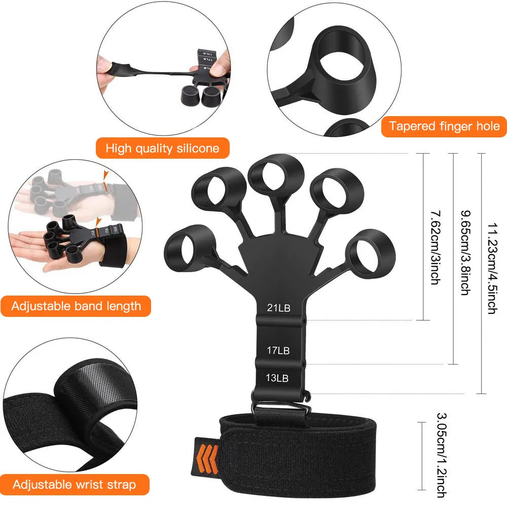 Finger Exerciser with 6 Resistant Levels